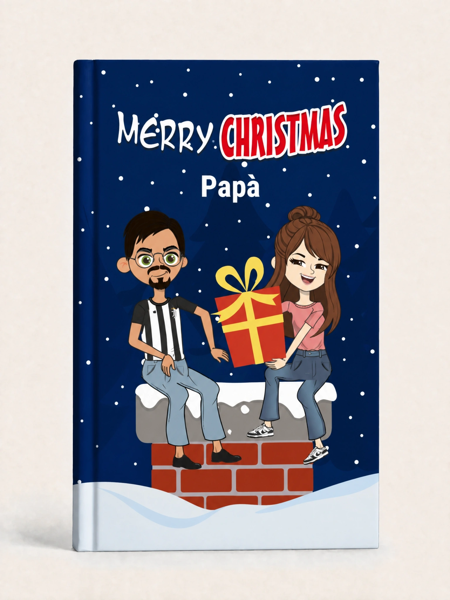 Libro personalizzato Papà, Ti Voglio Bene! - Christmas Edition – immagine 4